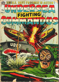 Title: Fighting Undersea Commandos Number 1 War Comic Book, Author: Dawn Publishing