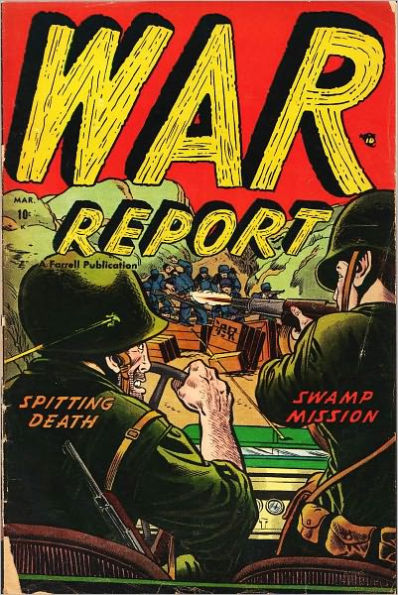 War Report Number 4 War Comic Book