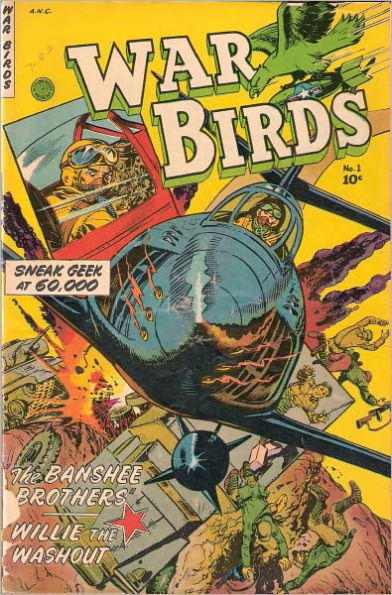 War Birds Number 1 War Comic Book