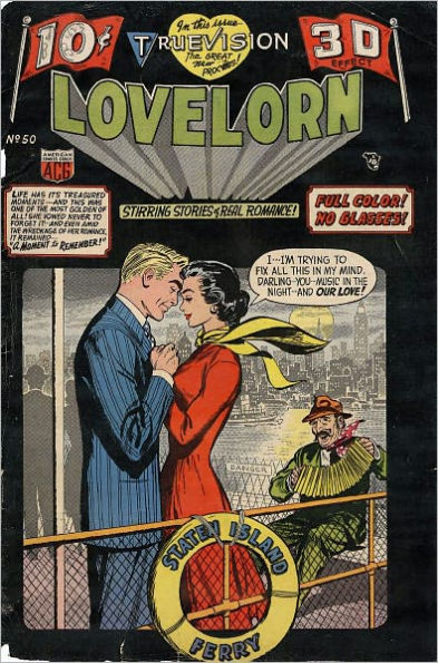 Confessions of the Lovelorn Number 50 Love Comic Book