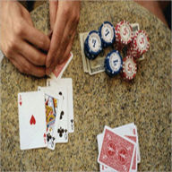 Title: PLAYING TEXAS HOLD'EM ONLINE-THE PROFESSIONAL GUIDE, Author: A.J. MILLS