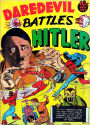 Daredevil Battles Hitler Superhero Comic Book