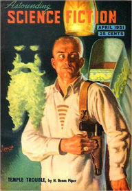 Title: Temple Trouble: A Science Fiction, Post-1930 Classic By H. Beam Piper! AAA+++, Author: H. Beam Piper