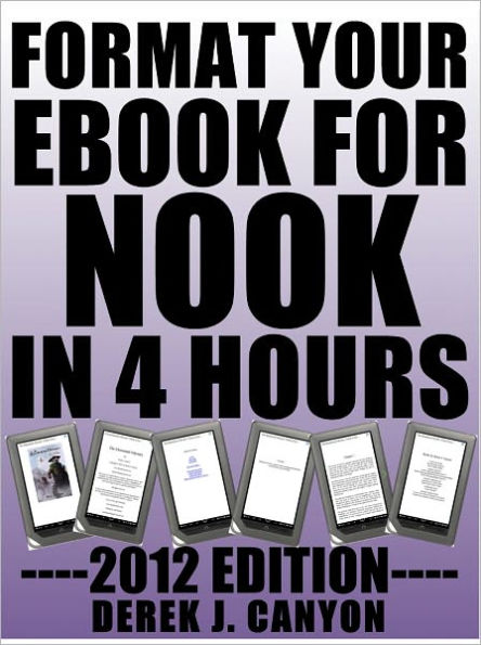 Format Your eBook for Nook in Four Hours