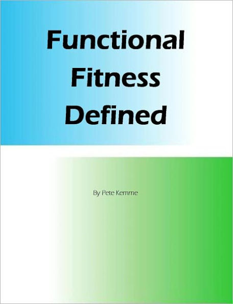 Functional Fitness defined