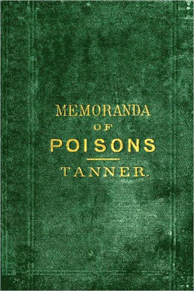 Memoranda on Poisons (with active TOC)