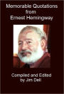 Memorable Quotations from Ernest Hemingway
