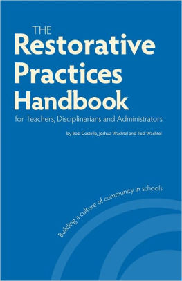 Building Campus Community: Restorative Practices in Residential Life
