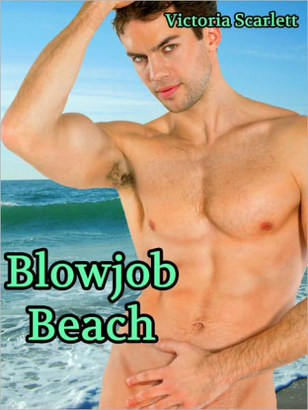 Blowjob Beach (Three Way Threesome Menage Gay Erotica)