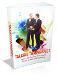 Title: Talking To A Prospect, Author: Mike Morley