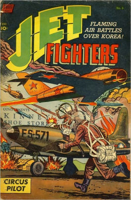 Jet Fighters Number 6 War Comic Book By Lou Diamond Nook Book