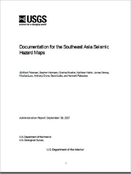 Documentation for the Southeast Asia Seismic HazardMaps