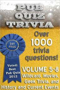 Title: Pub Quiz Trivia: Volumes 5-8, Author: Bryan Young