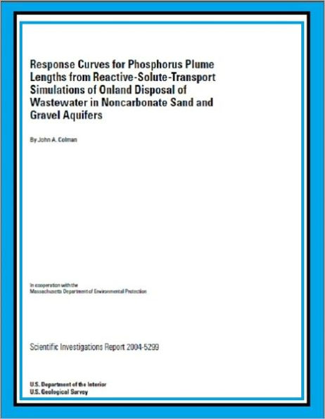 Response Curves for Phosphorus Plume Lengths from Reactive-Solute-Transport Simulations of Onland Disposal of Wastewater in Noncarbonate Sand and Gravel Aquifers
