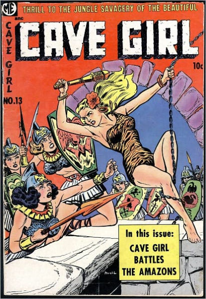 Cave Girl Number 13 Action Comic Book