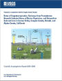 Rates of Evapotranspiration, Recharge from Precipitation Beneath Selected Areas of Native Vegetation, and Streamflow Gain and Loss in Carson Valley, Douglas County, Nevada, and Alpine County, California