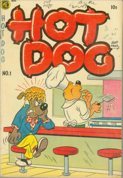 Hot Dog Number 1 Childrens Comic Book