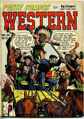 Prize Comics Western Number 84 Western Comic Book by Lou Diamond | NOOK