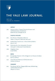 Title: Yale Law Journal: Volume 121, Number 7 - May 2012, Author: Yale Law Journal