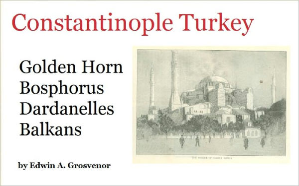 Constantinople Turkey Golden Horn Bosphorus