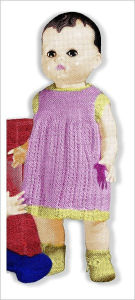 Title: Dress & Booties Knitting Patterns for a 16-Inch Doll (#DOL0113), Author: The Vintage Info Network