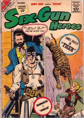 Six Gun Heroes Number 70 Western Comic Book by Lou Diamond | NOOK Book