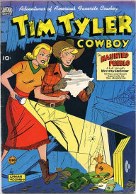 Title: Tim Tyler Cowboy Number 17 Western Comic Book, Author: Lou Diamond