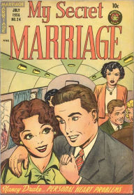 Title: My Secret Marriage Number 24 Love Comic Book, Author: Lou Diamond