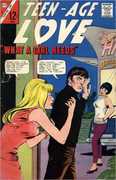 Teen Age Love Number 54 Love Comic Book