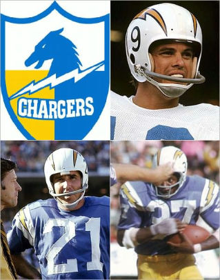 1970 san diego chargers uniforms