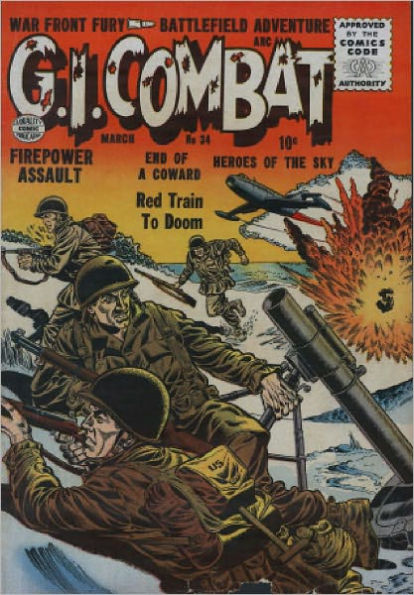 GI Combat Number 34 War Comic Book