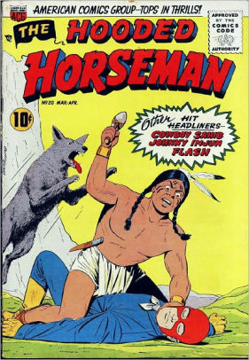 The Hooded Horseman Number 20 Western Comic Book by Lou Diamond | NOOK