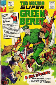 Title: Super Green Beret Number 1 War Comic Book, Author: Lou Diamond