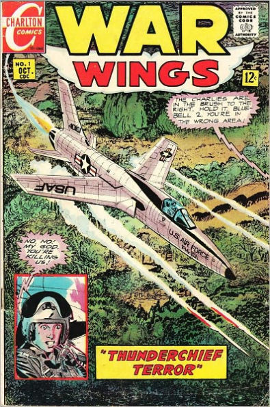 War Wings Number 1 War Comic Book