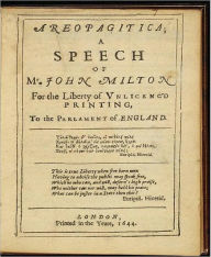 Title: Areopagitica, Author: John Milton