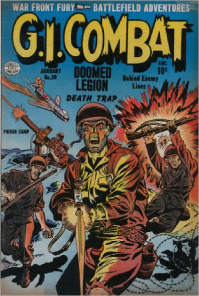GI Combat Number 20 War Comic Book