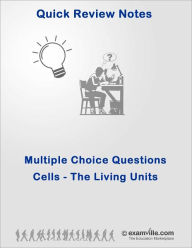 Title: Multiple Choice Practice Questions: Cells and Cellular Properties (Biology Review), Author: Vivek