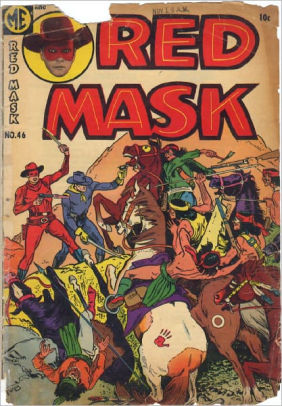 Red Mask Number 46 Western Comic Book By Lou Diamond Nook Book