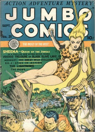 Title: Jumbo Comics Number 31 Action Comic Book, Author: Lou Diamond