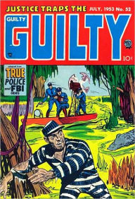 Title: Justice Traps the Guilty Number 52 Crime Comic Book, Author: Dawn Publishing