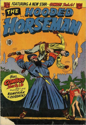 The Hooded Horseman Number 27 Western Comic Book by Dawn Publishing