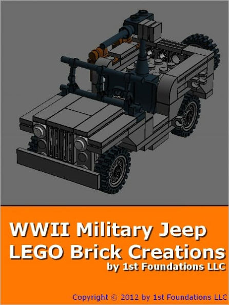 World War 2 Army Jeep - LEGO Brick Instructions by 1st Foundations