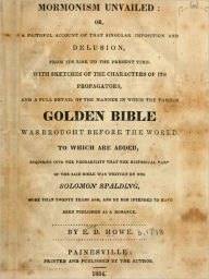 Title: Mormonism Unvailed (Illustrated), Author: Eber D. Howe