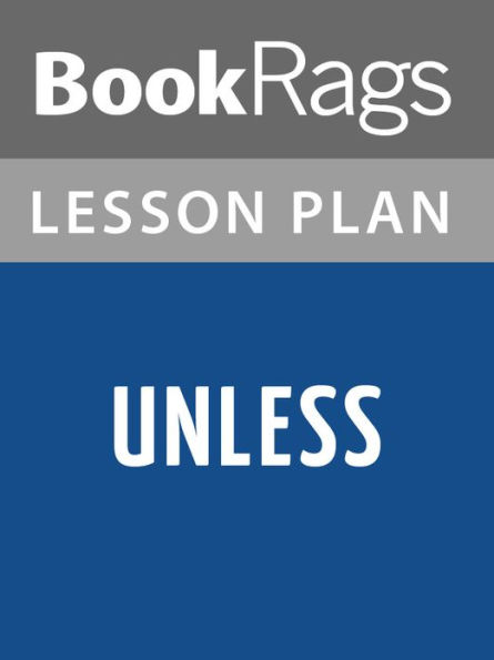 Unless by Carol Shields Lesson Plans