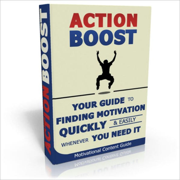 Action Boost: 100's Of Links To Motivational Videos By The Greatest Motivational Speakers Like Tony Robbins, Les Brown Etc..! Your Rolodex To Motivation! AAA+++