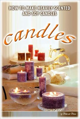 heavily scented candles