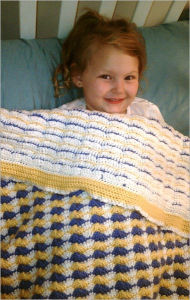 Title: Sunshine and Shadow Afghan, Author: Cynthia Byrd