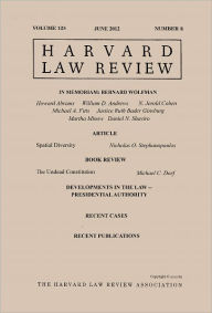 Title: Harvard Law Review: Volume 125, Number 8 - June 2012, Author: Harvard Law Review