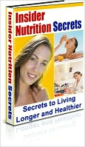 Title: INSIDER NUTRITION SECRETS, Author: Alan Smith