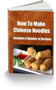 Title: How To Make Chinese Noodles Includes A Number of Recipes, Author: Carol Carter